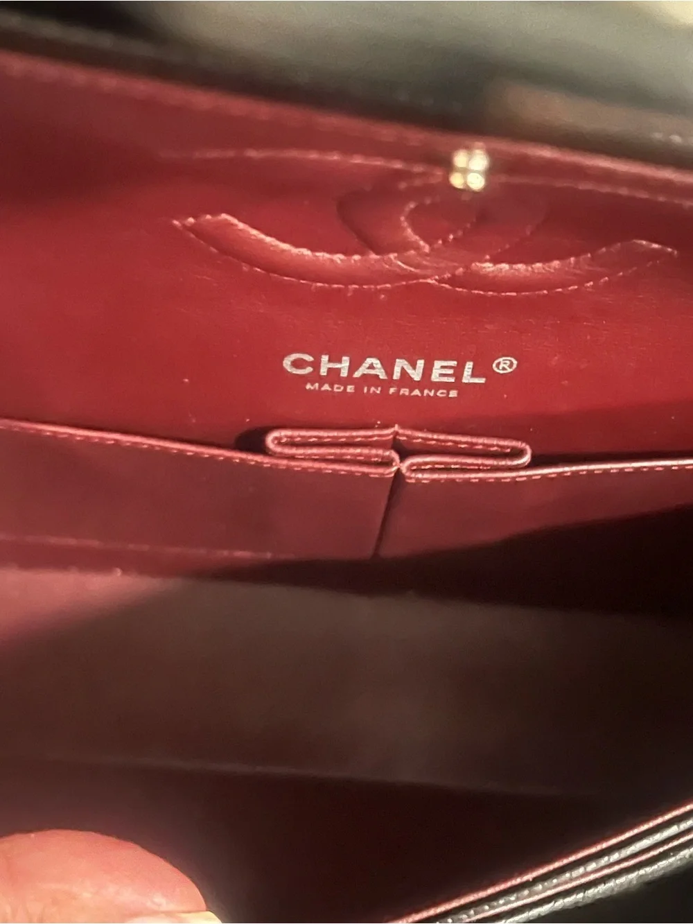 Chanel Classic Doubel Flap Caviar SHW